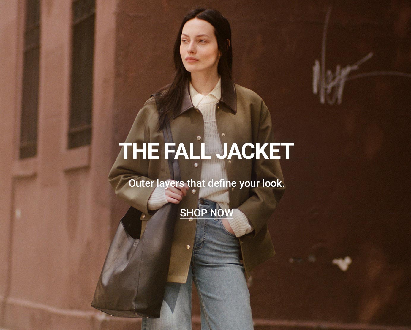 The Fall Jacket. Outer layers that define your look.