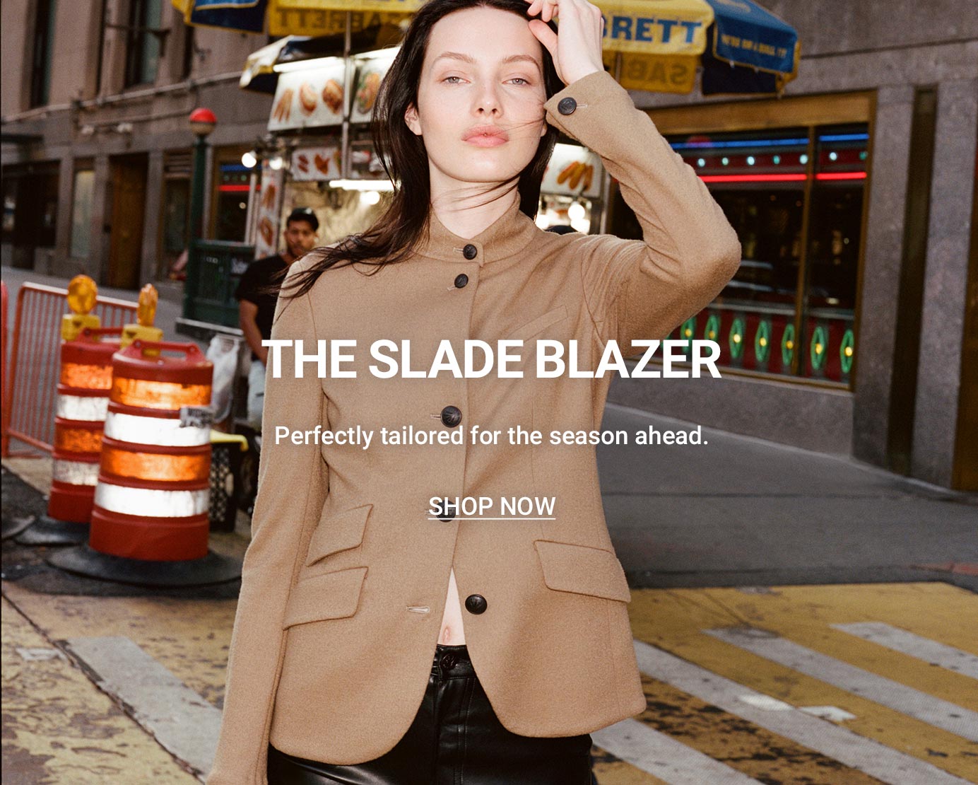 The Slade Blazer. Perfectly tailored for the season ahead.